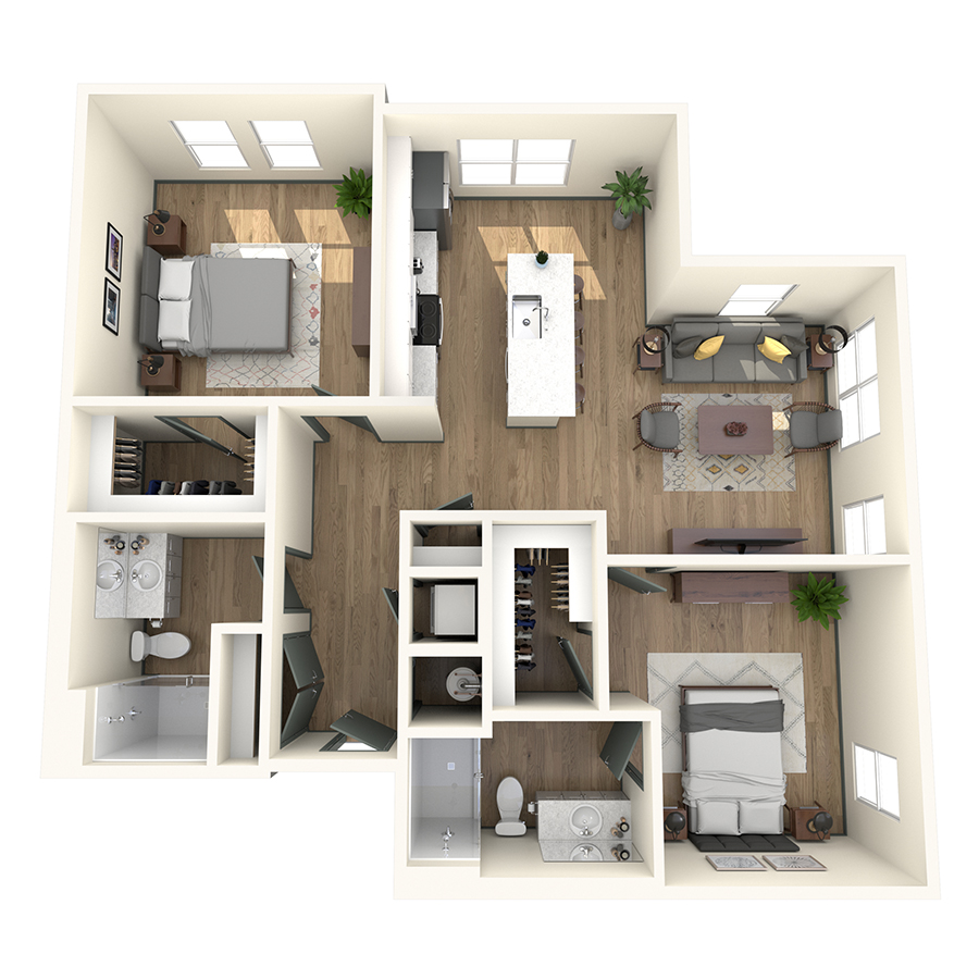 Sunrise floor plan