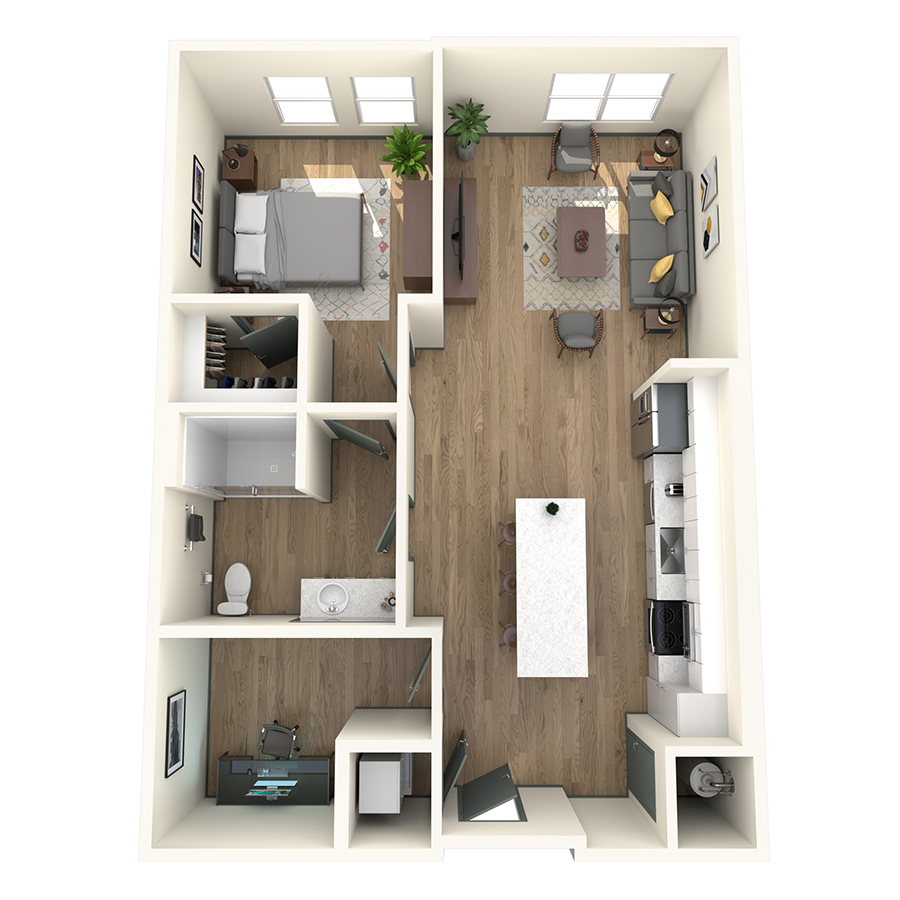 Oasis floor plan