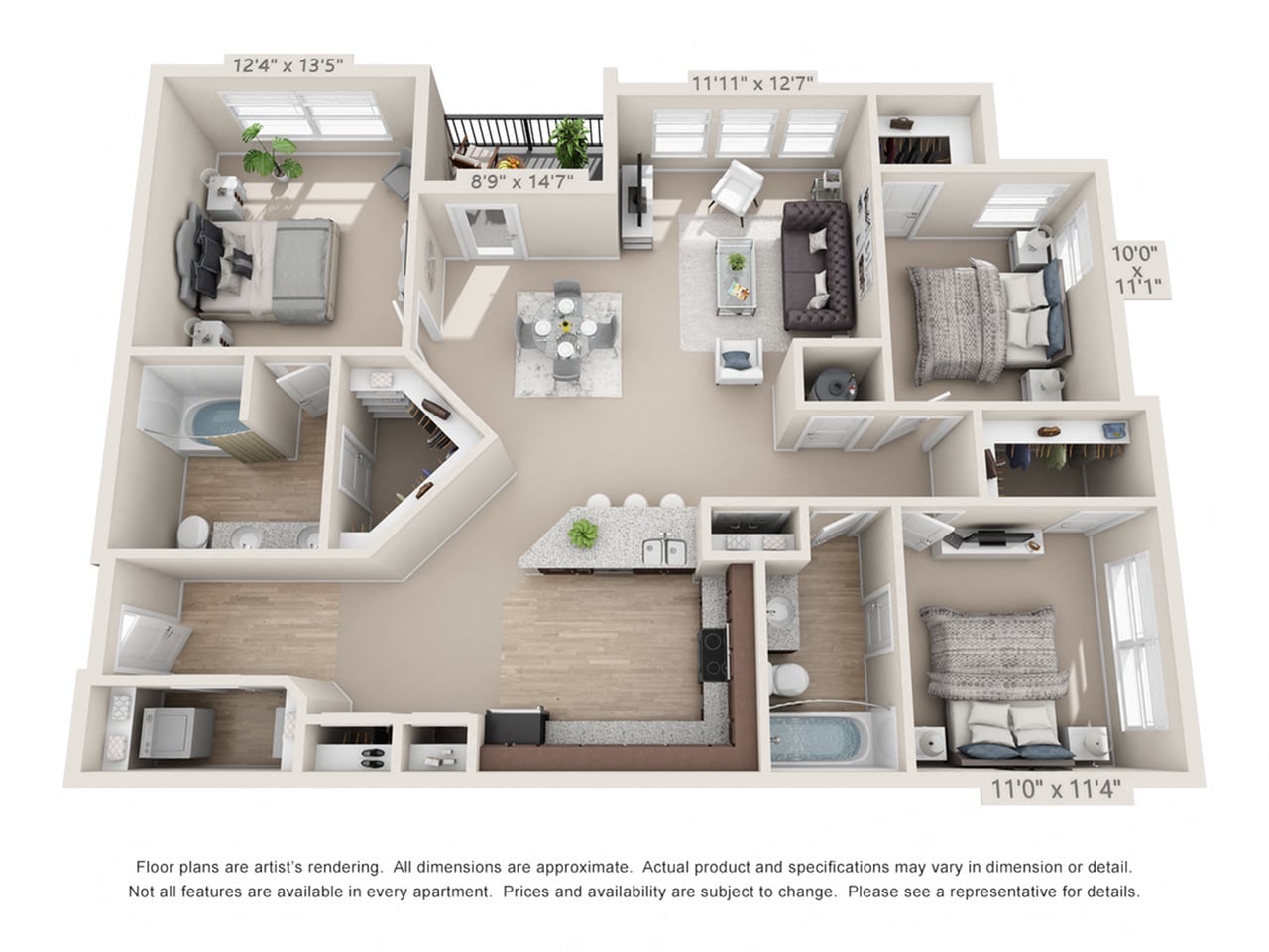 Saluda floor plan