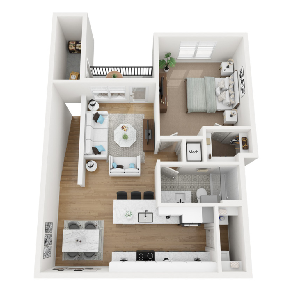 A4-U floor plan