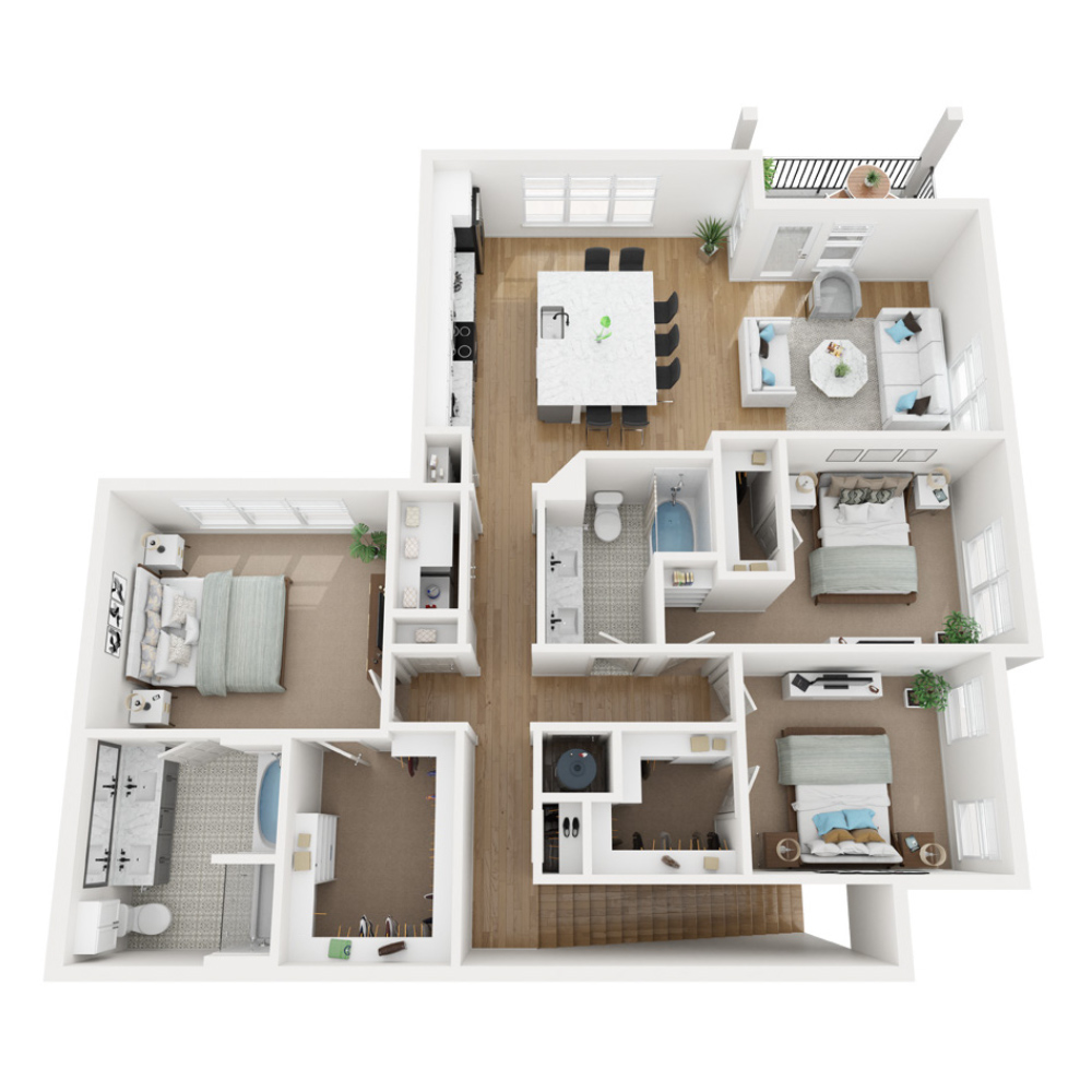 C2-U floor plan