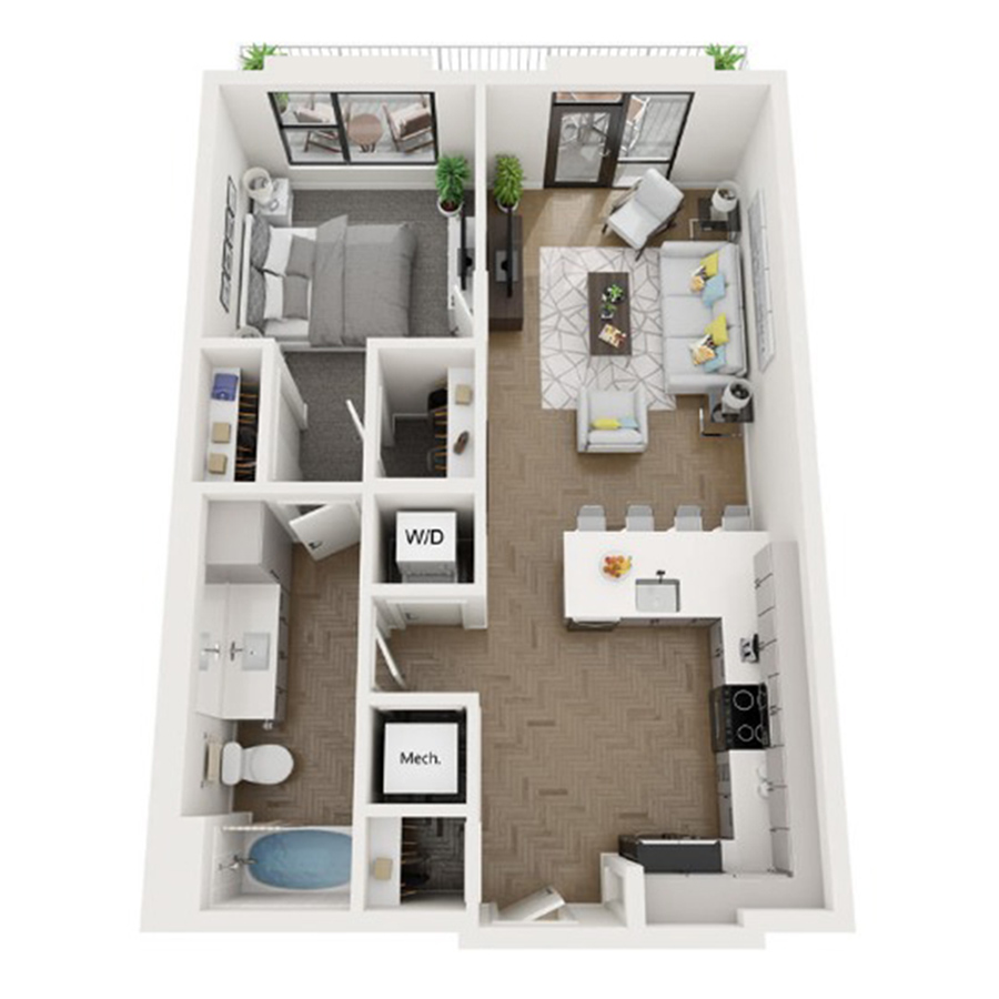 A4 floor plan