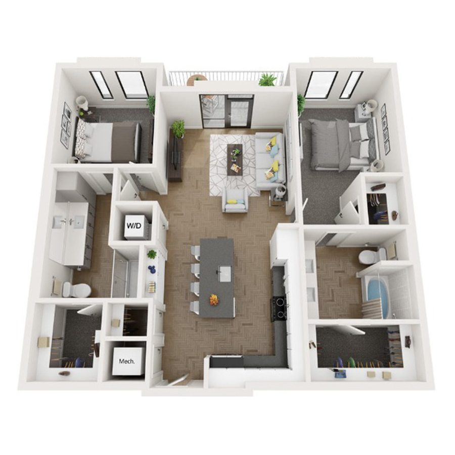B4 floor plan