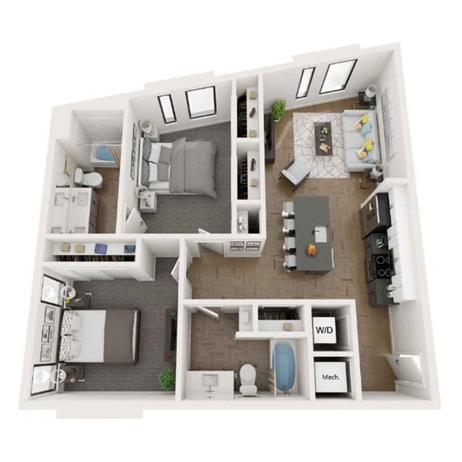B2 floor plan