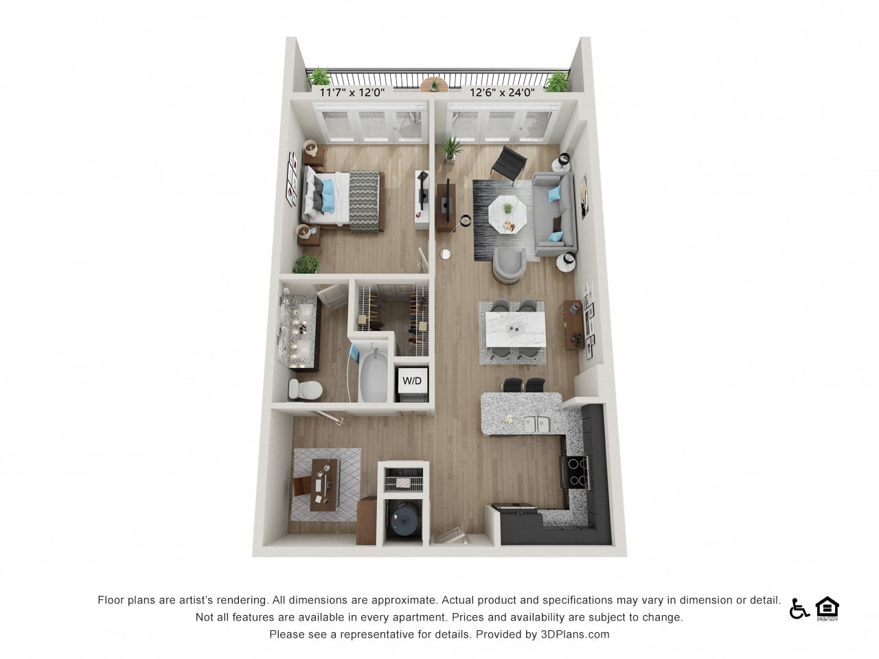 A6 floor plan