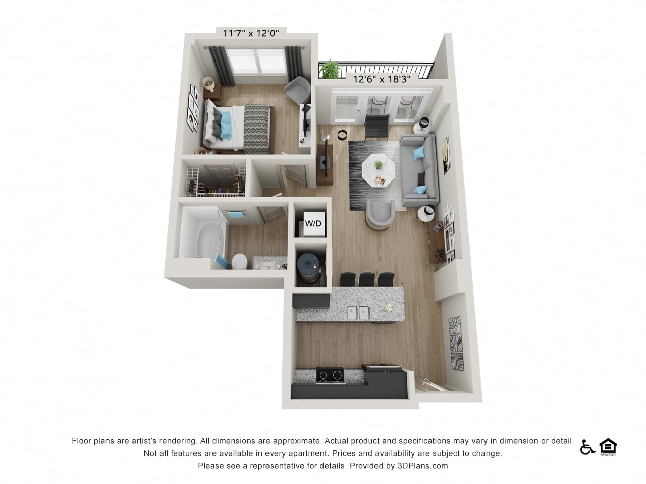 A1 floor plan