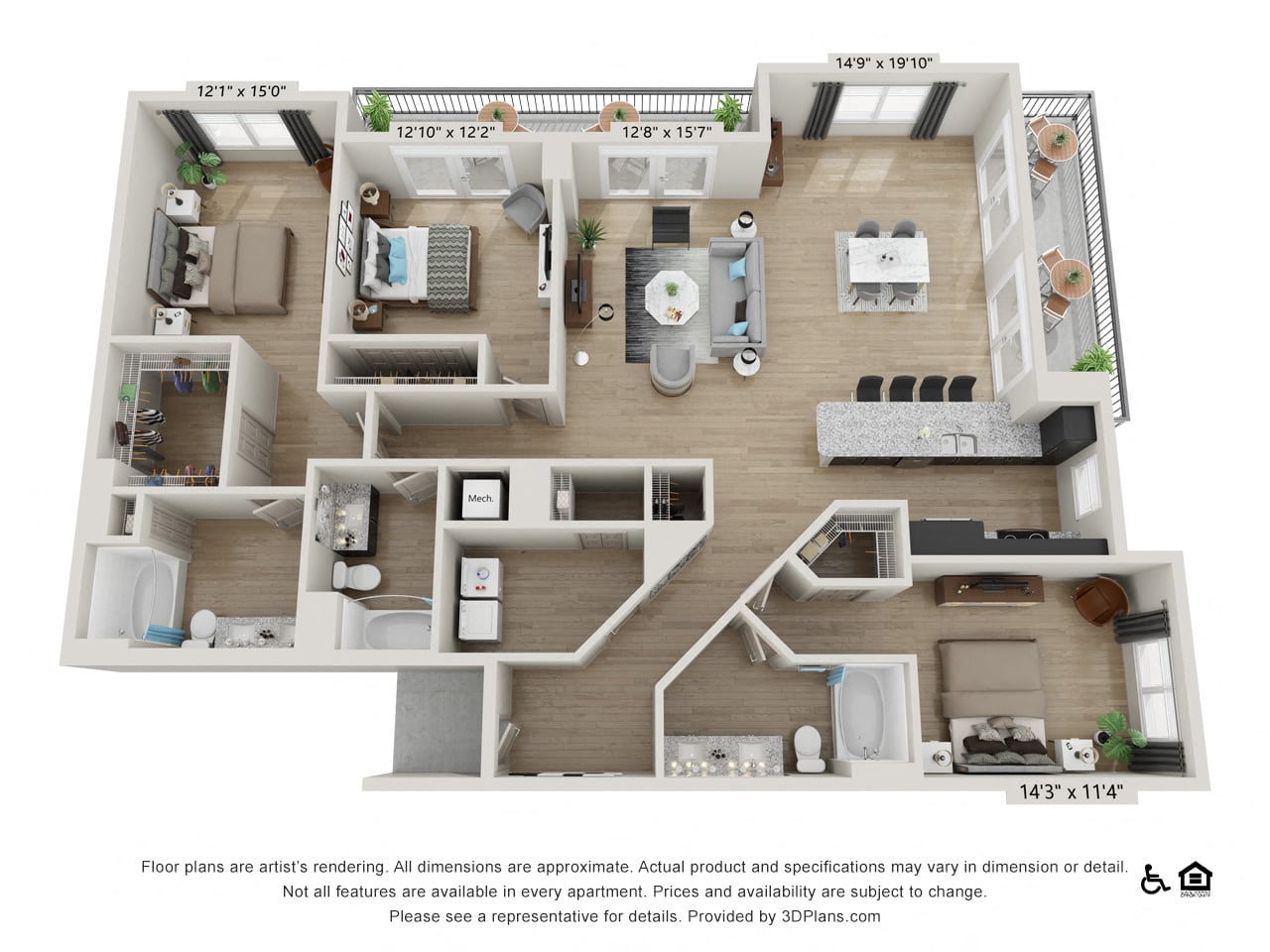 C1 floor plan