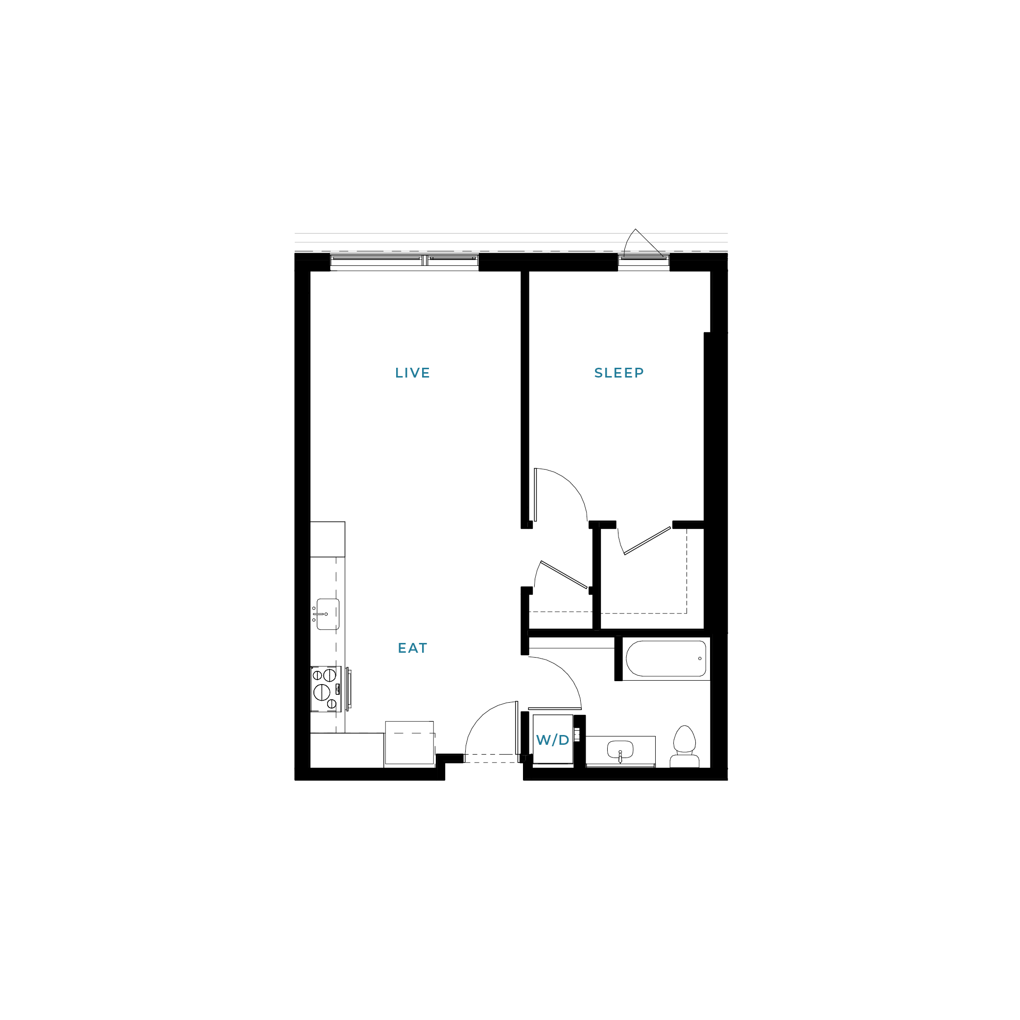 A6 floor plan