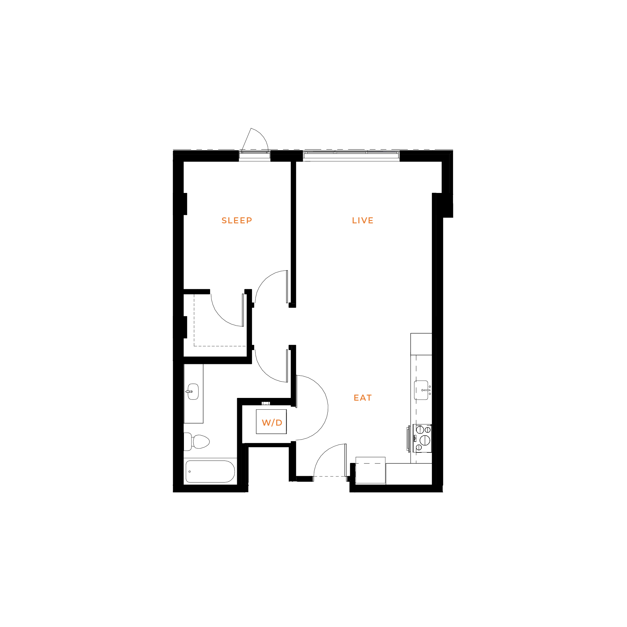 A-BMR floor plan