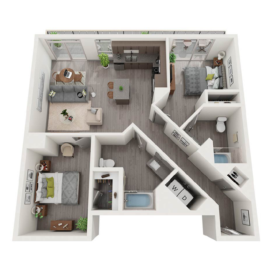 E4 floor plan
