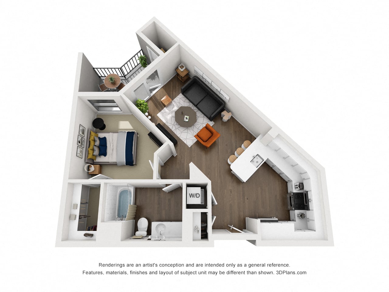 A2 floor plan