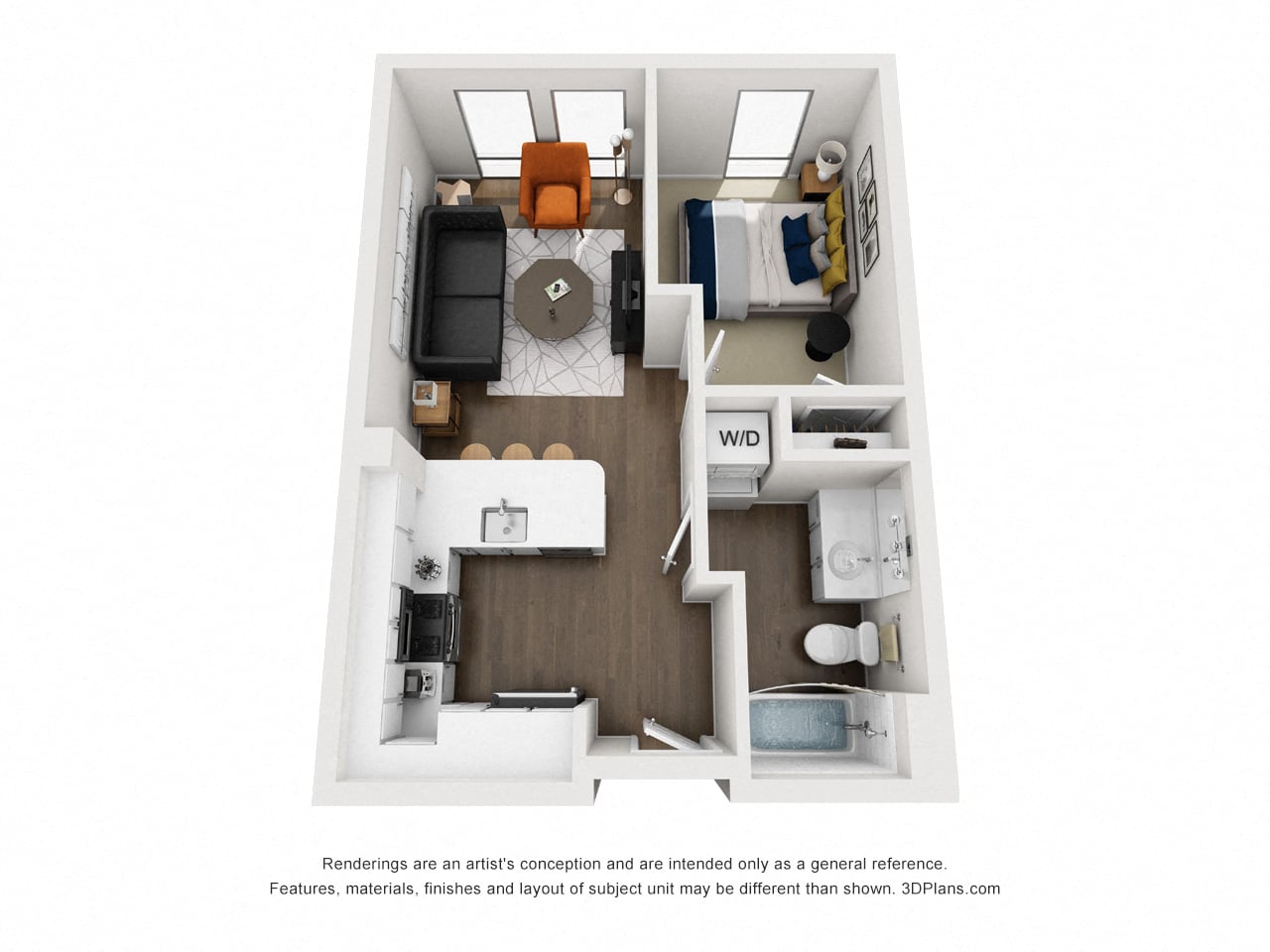A4 floor plan