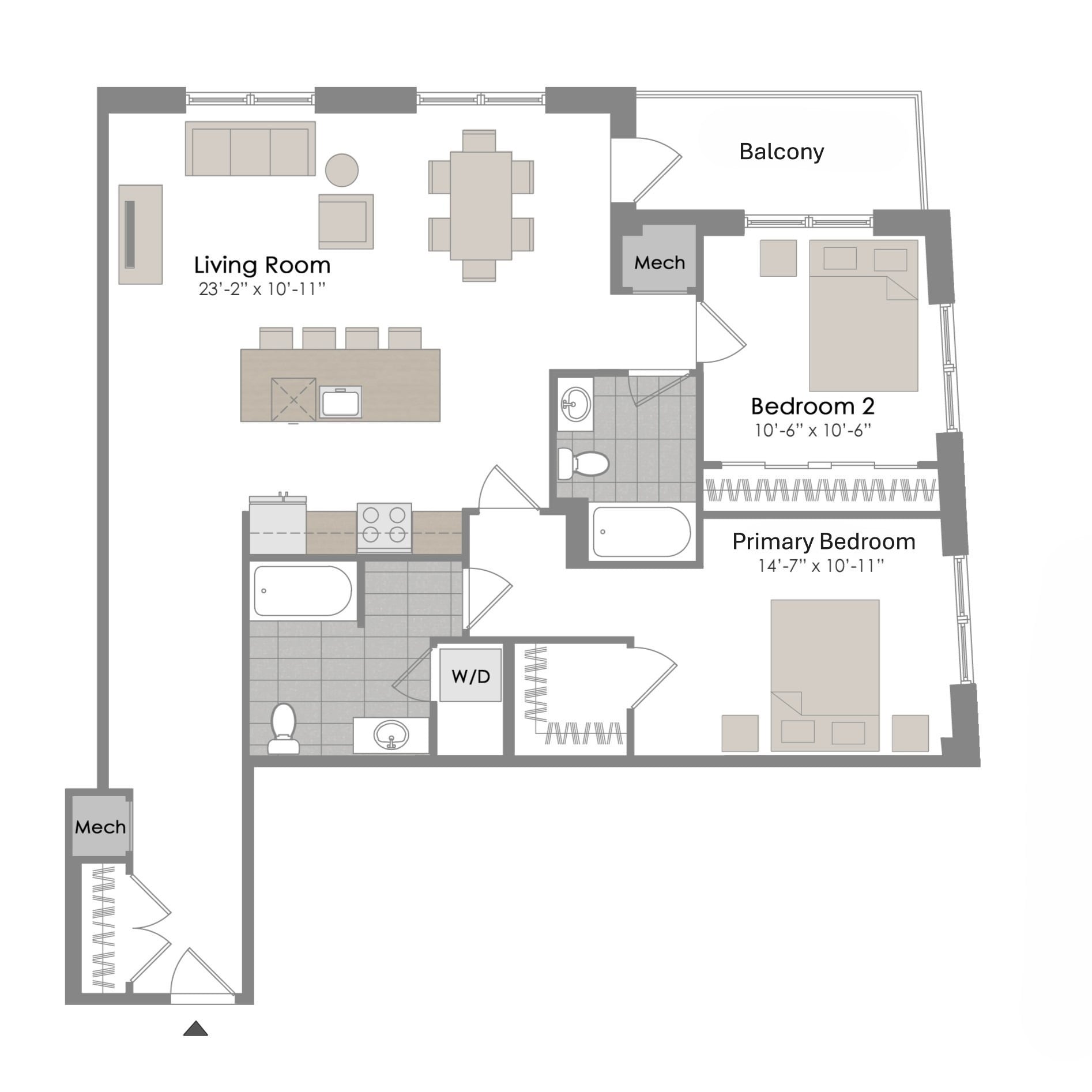 B7-B floor plan