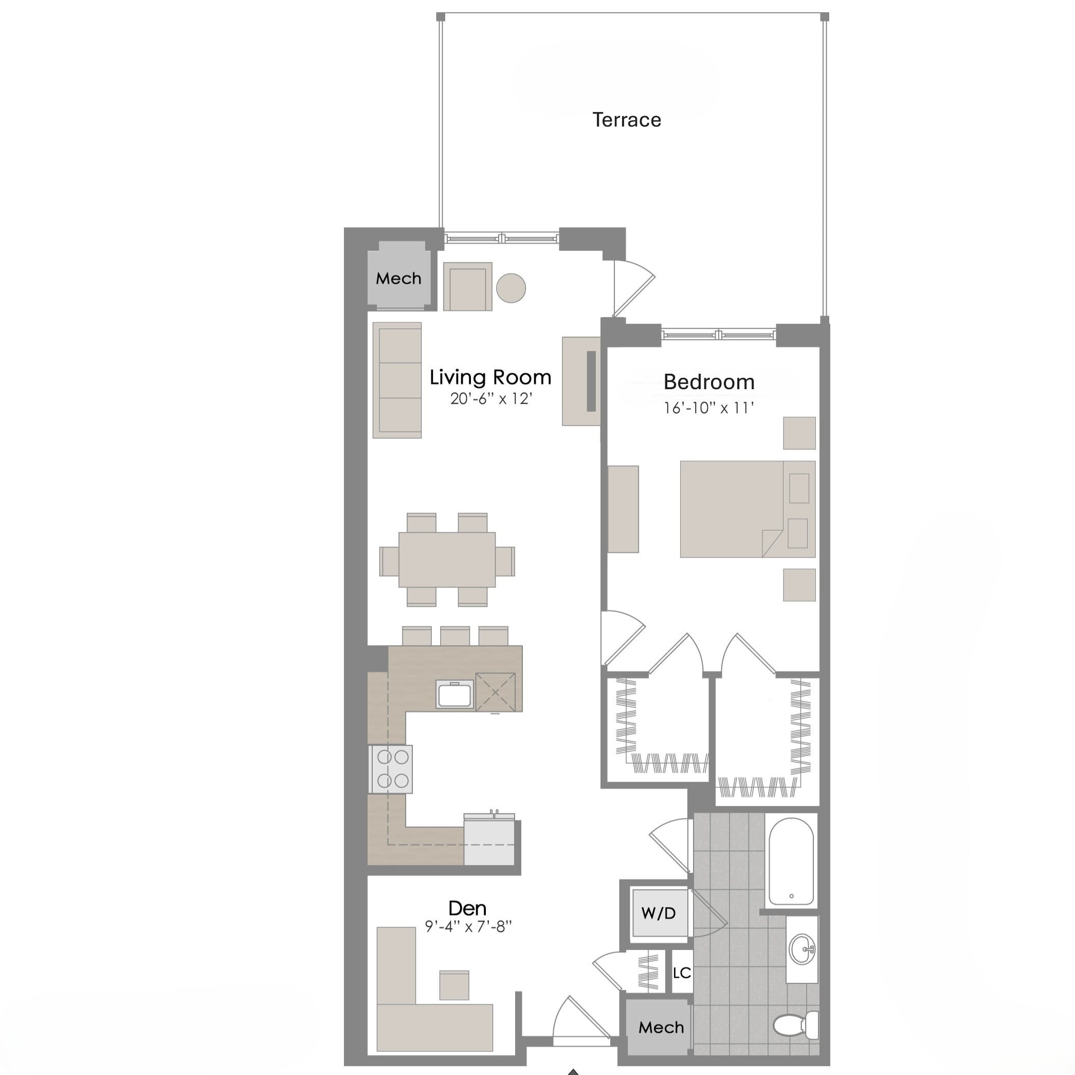 A5-DT floor plan