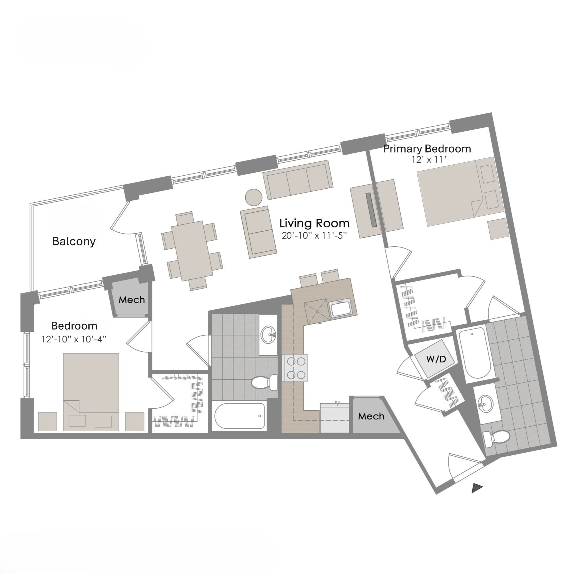 B3-B floor plan