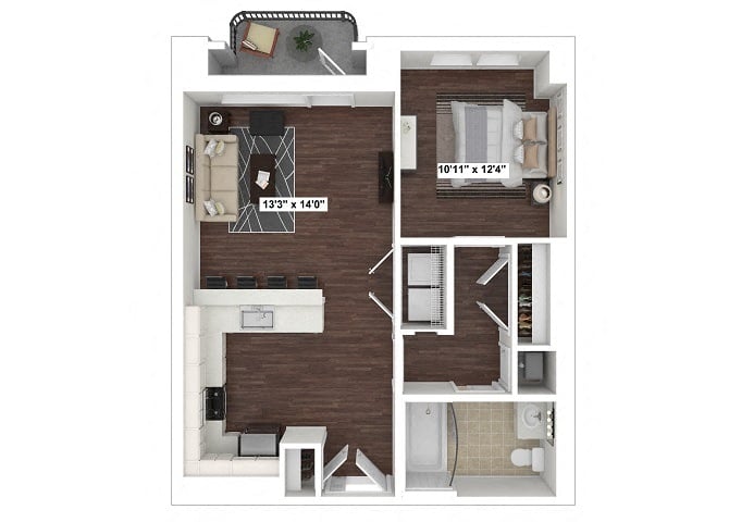 A2 floor plan
