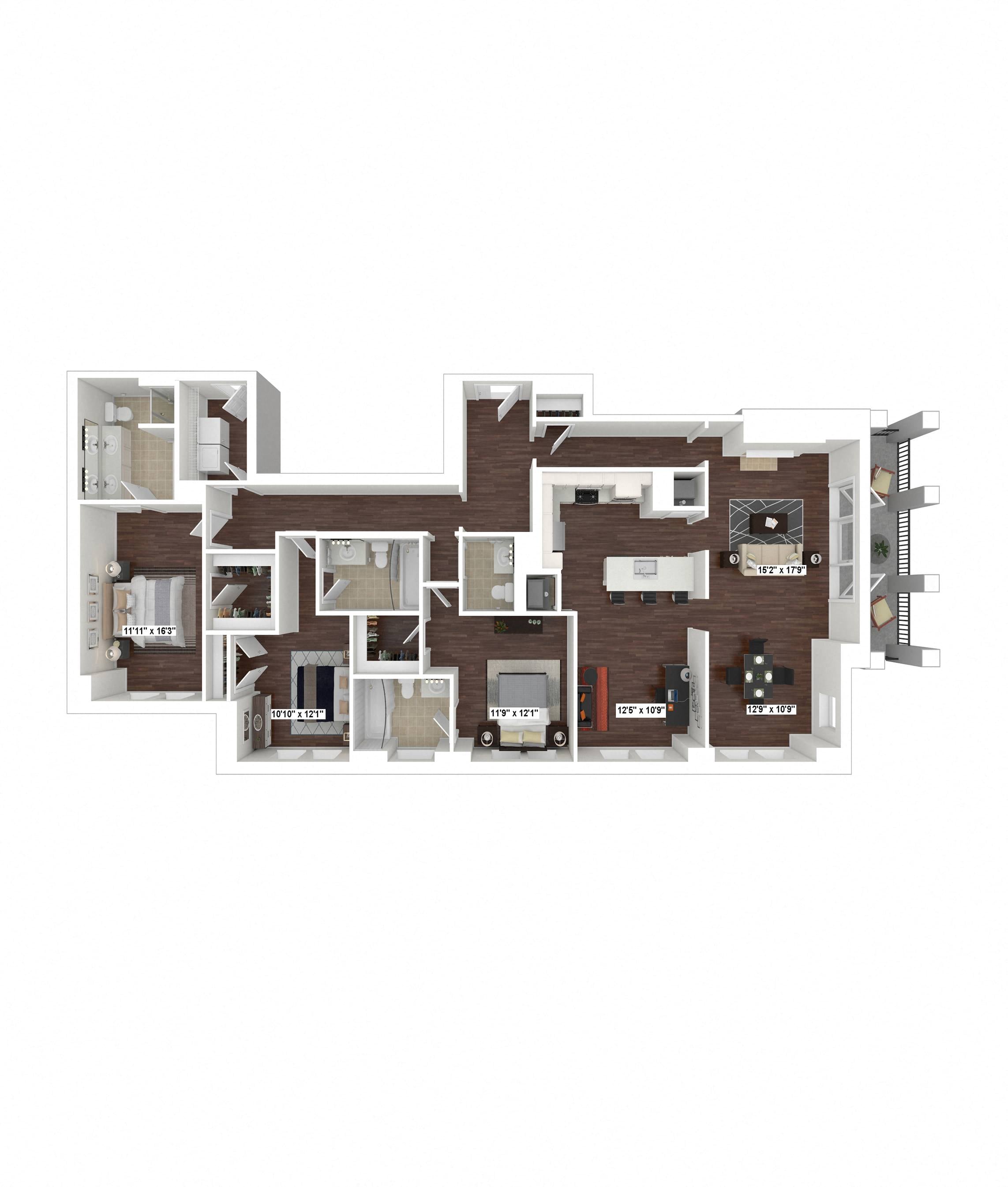 PH16 floor plan