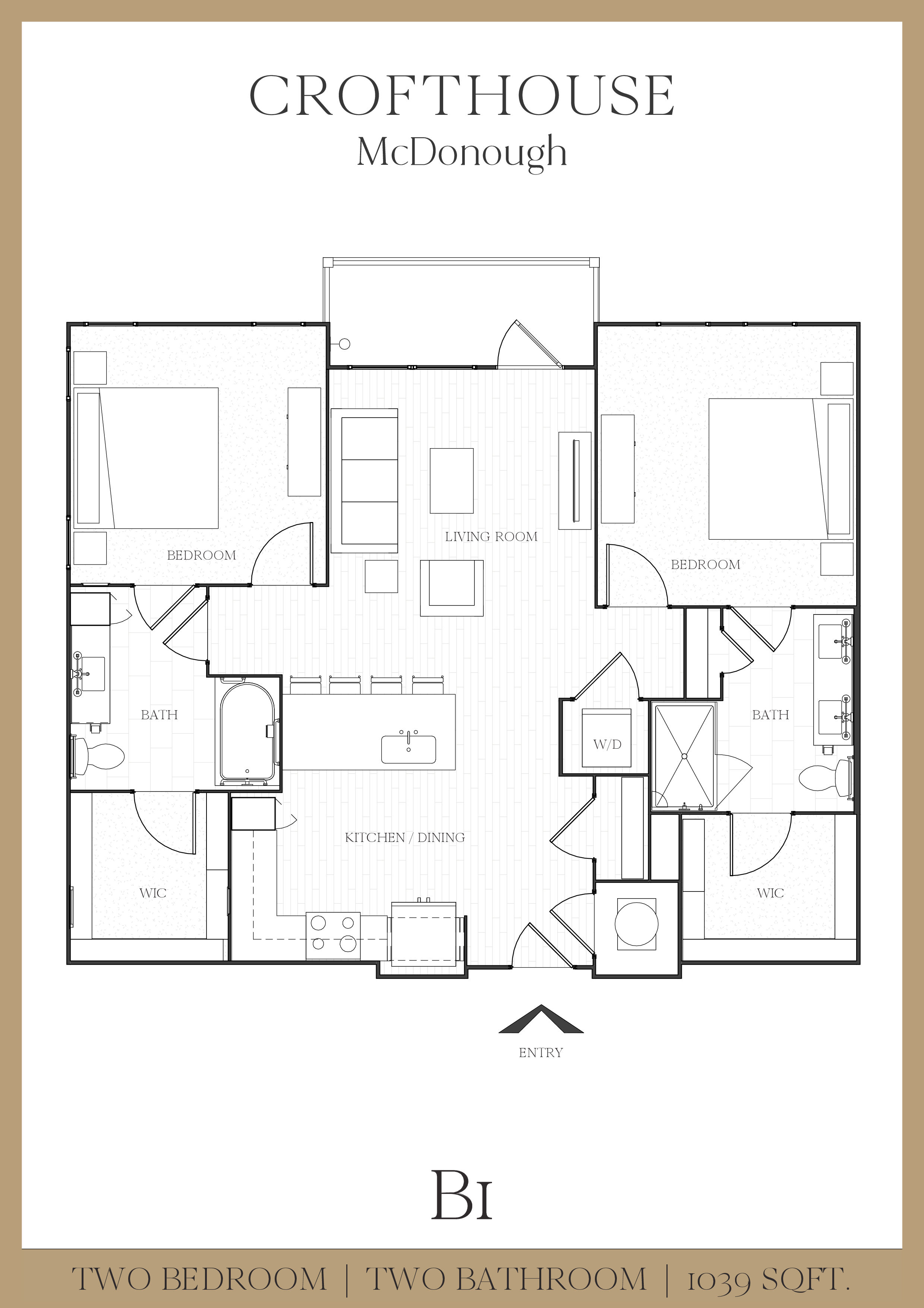 2 Bedroom Apartment – 2080 Jonesboro Rd #5301, McDonough, GA