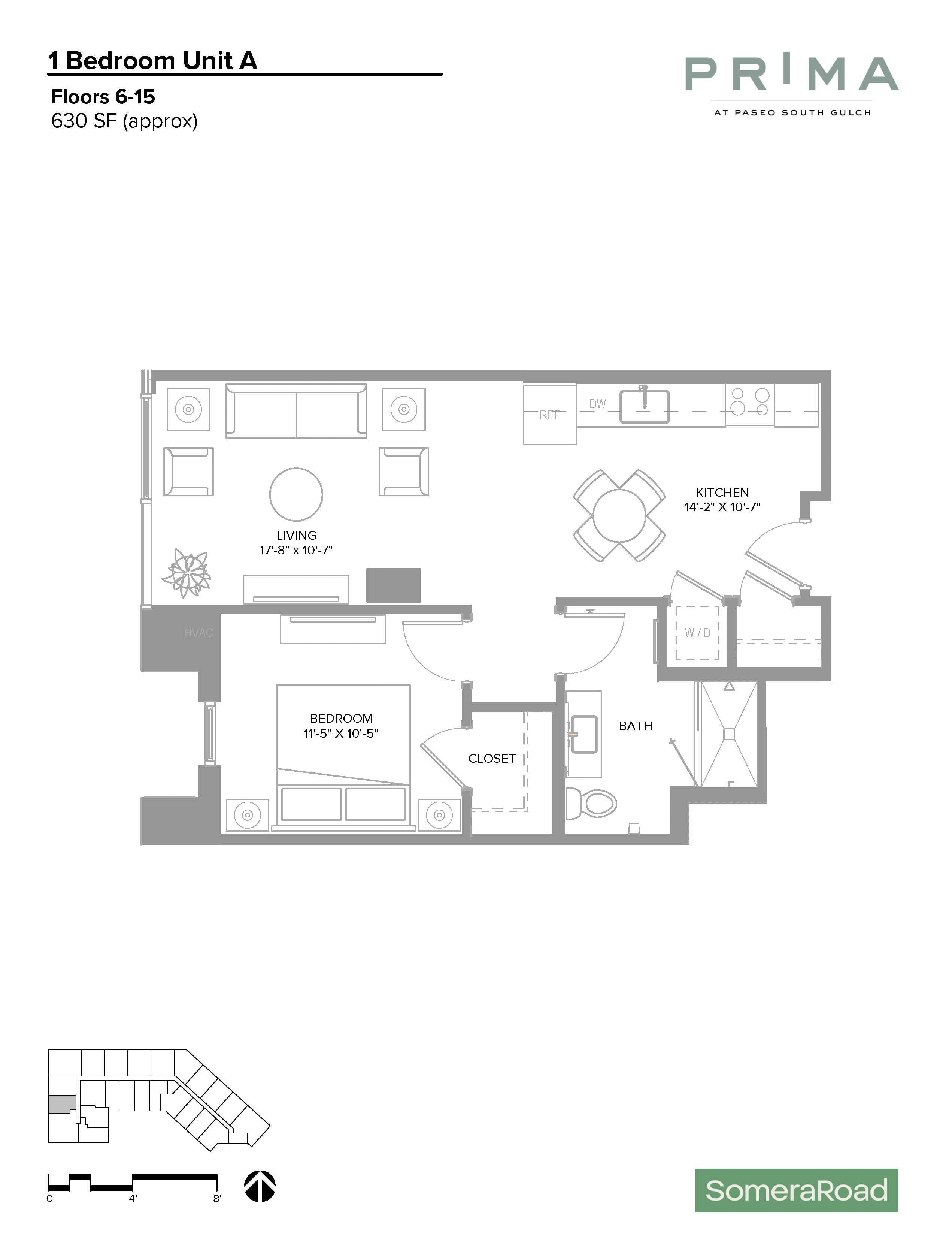 1A floor plan