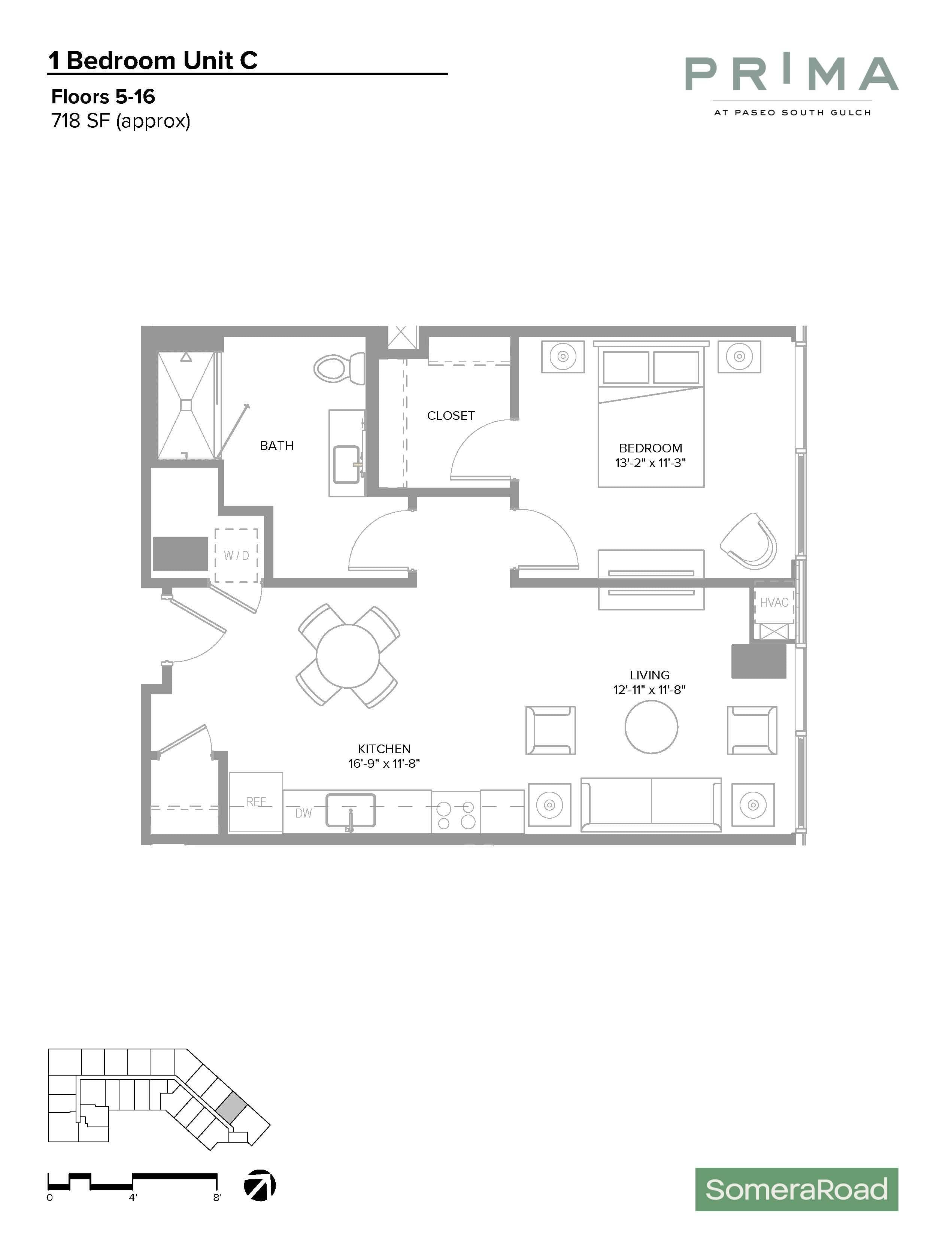 1C floor plan