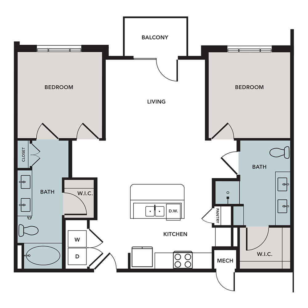 B3A floor plan