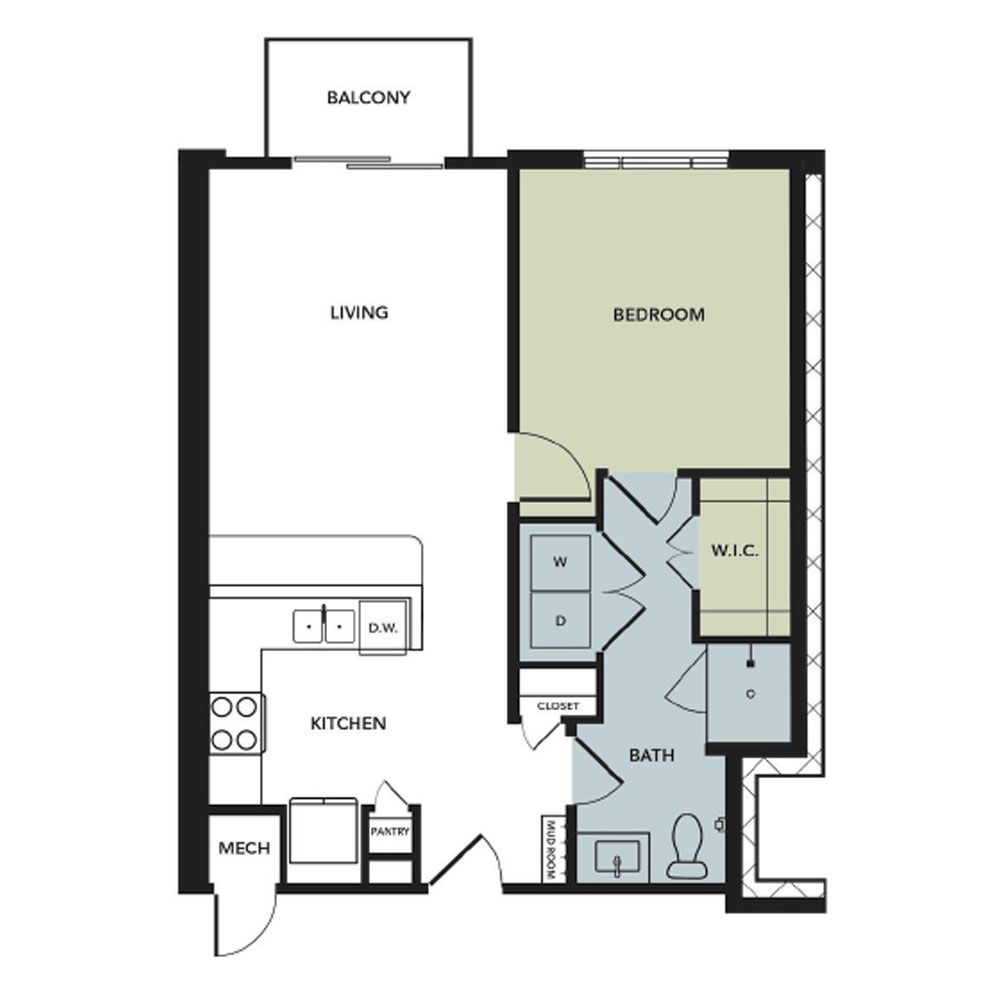 A6 floor plan