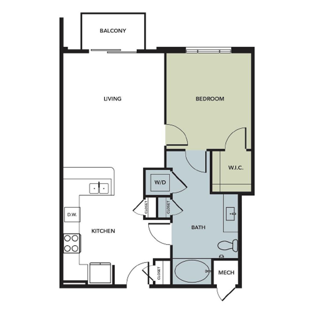 A13A floor plan