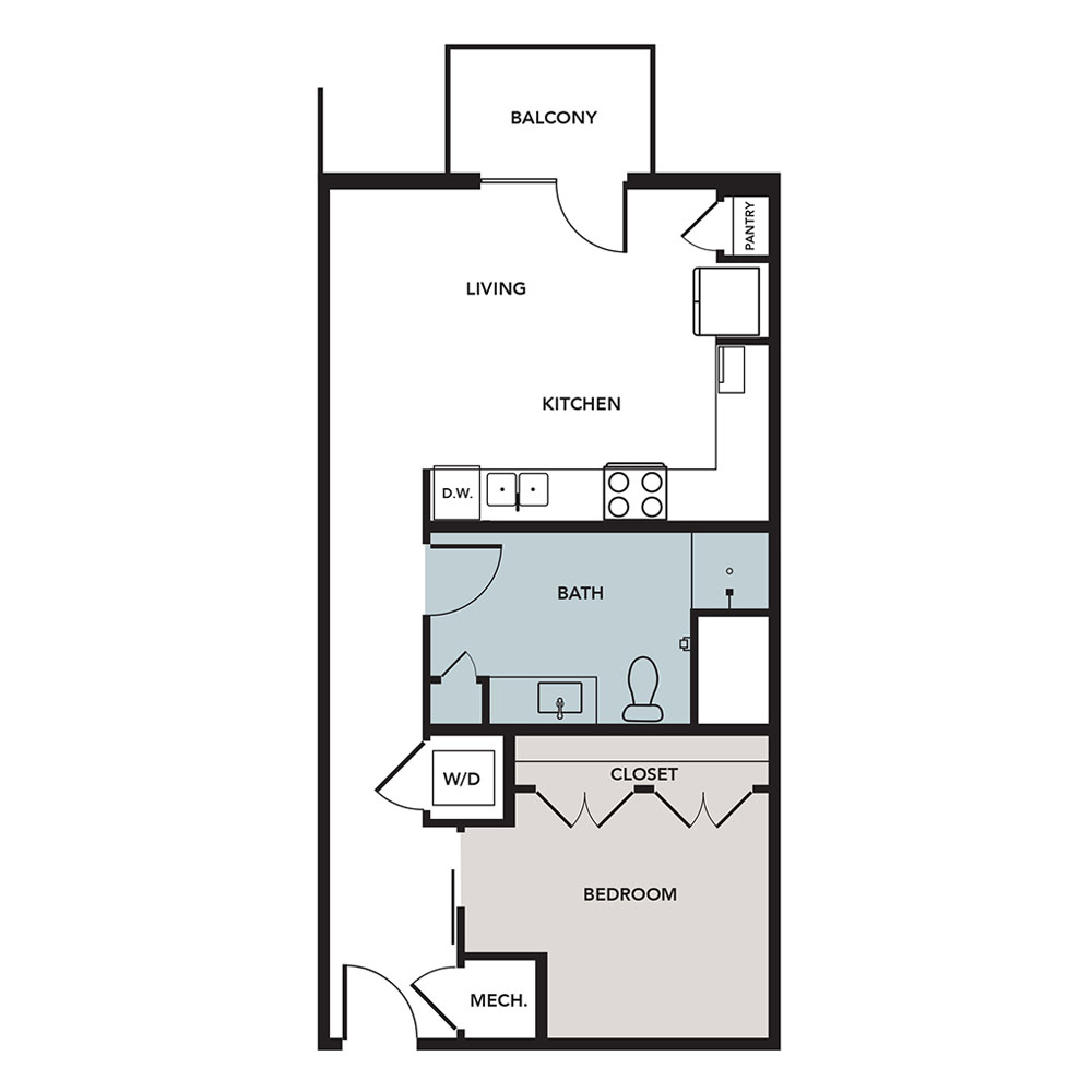 E1A floor plan