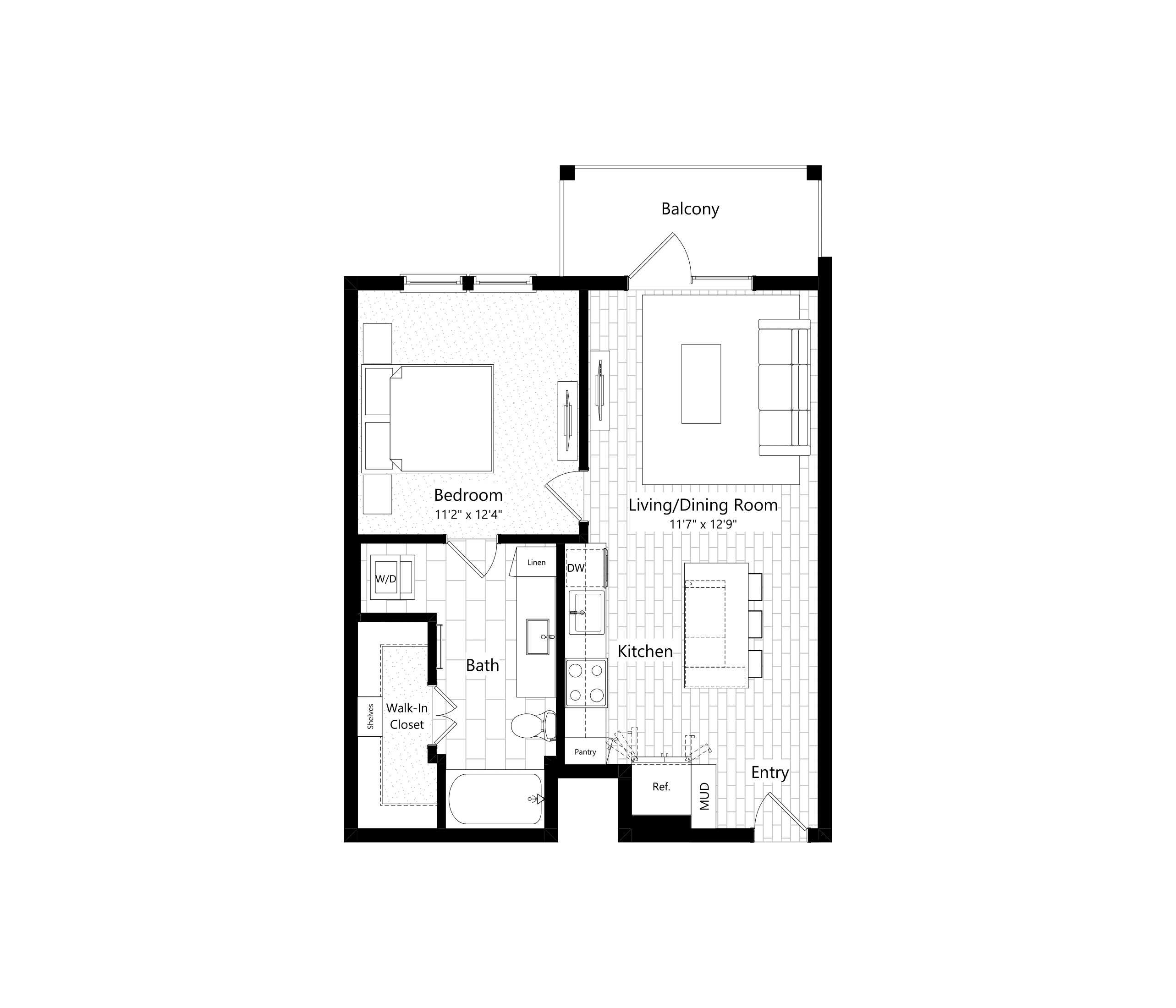 A2 floor plan