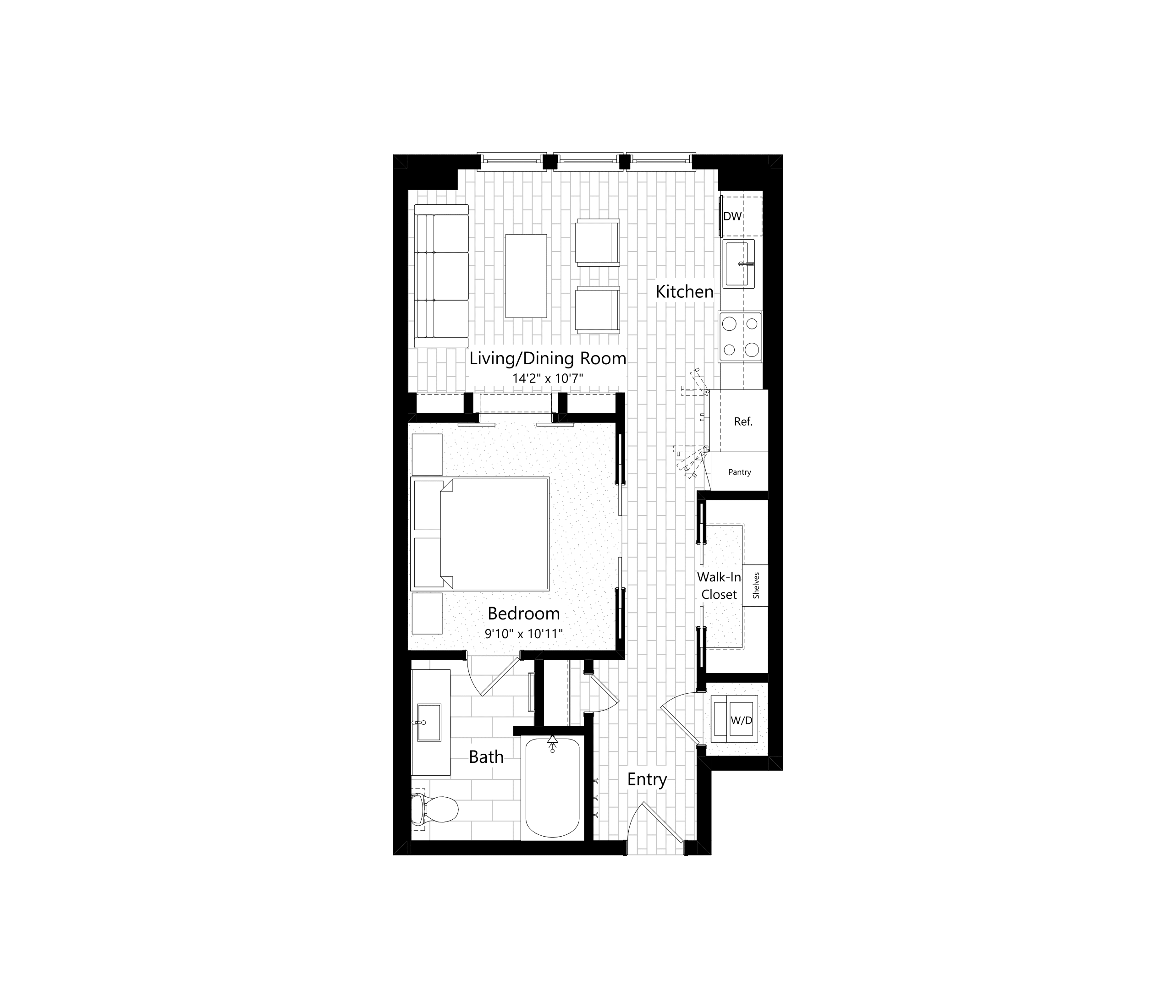 A1 floor plan
