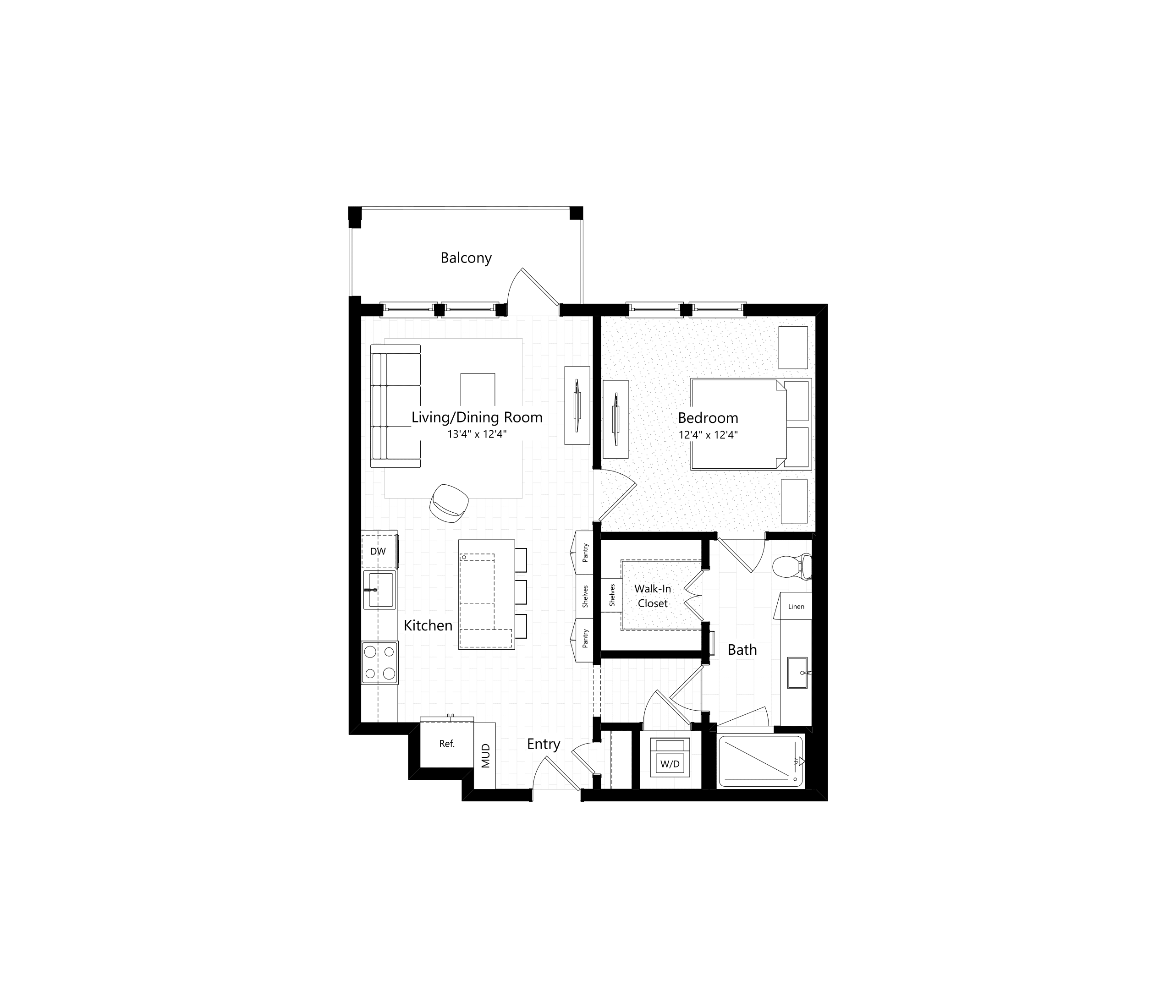 A6 floor plan