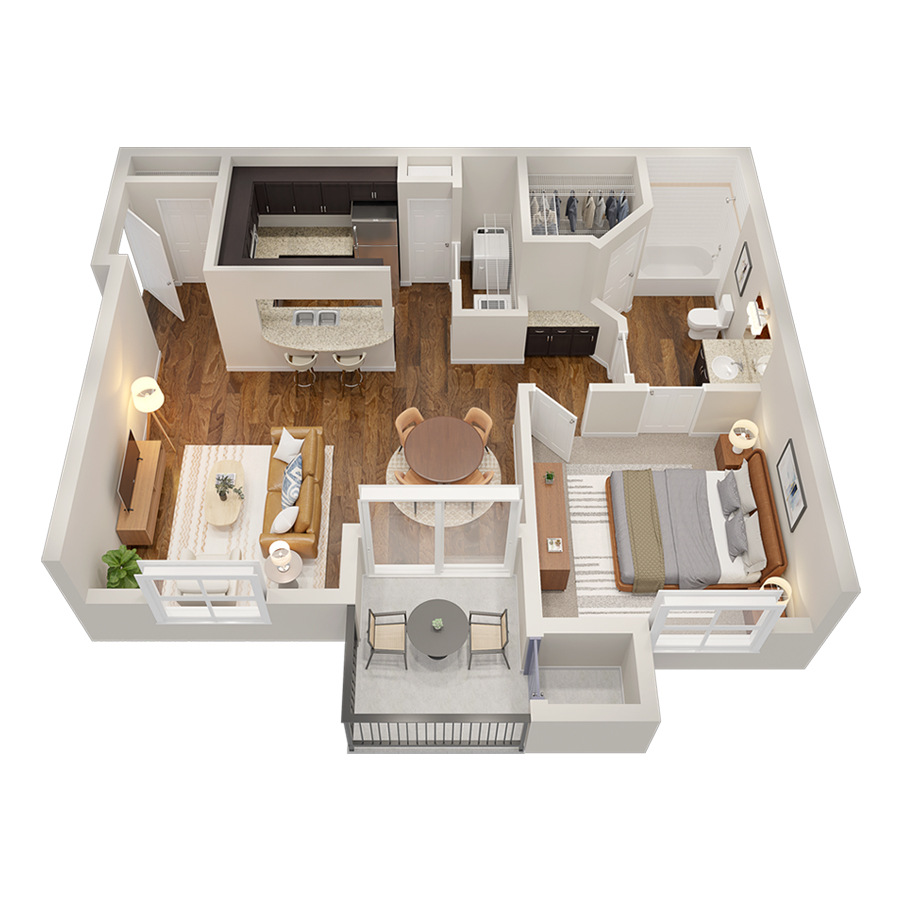 Sprucewood A3 floor plan