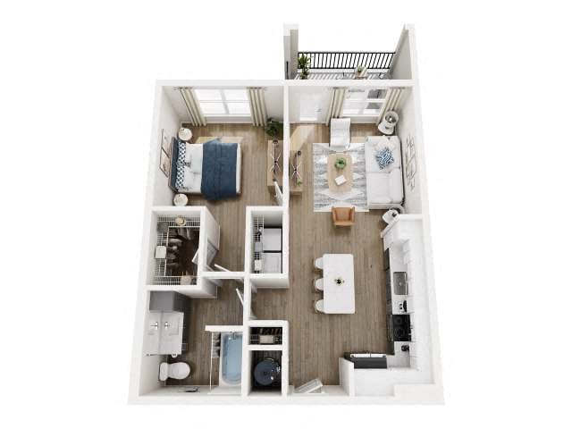 A1 floor plan