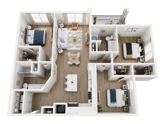 C1 floor plan
