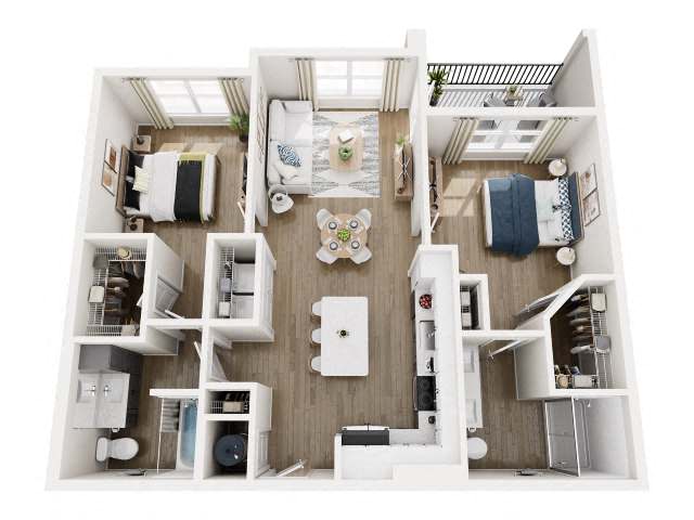 B2 floor plan