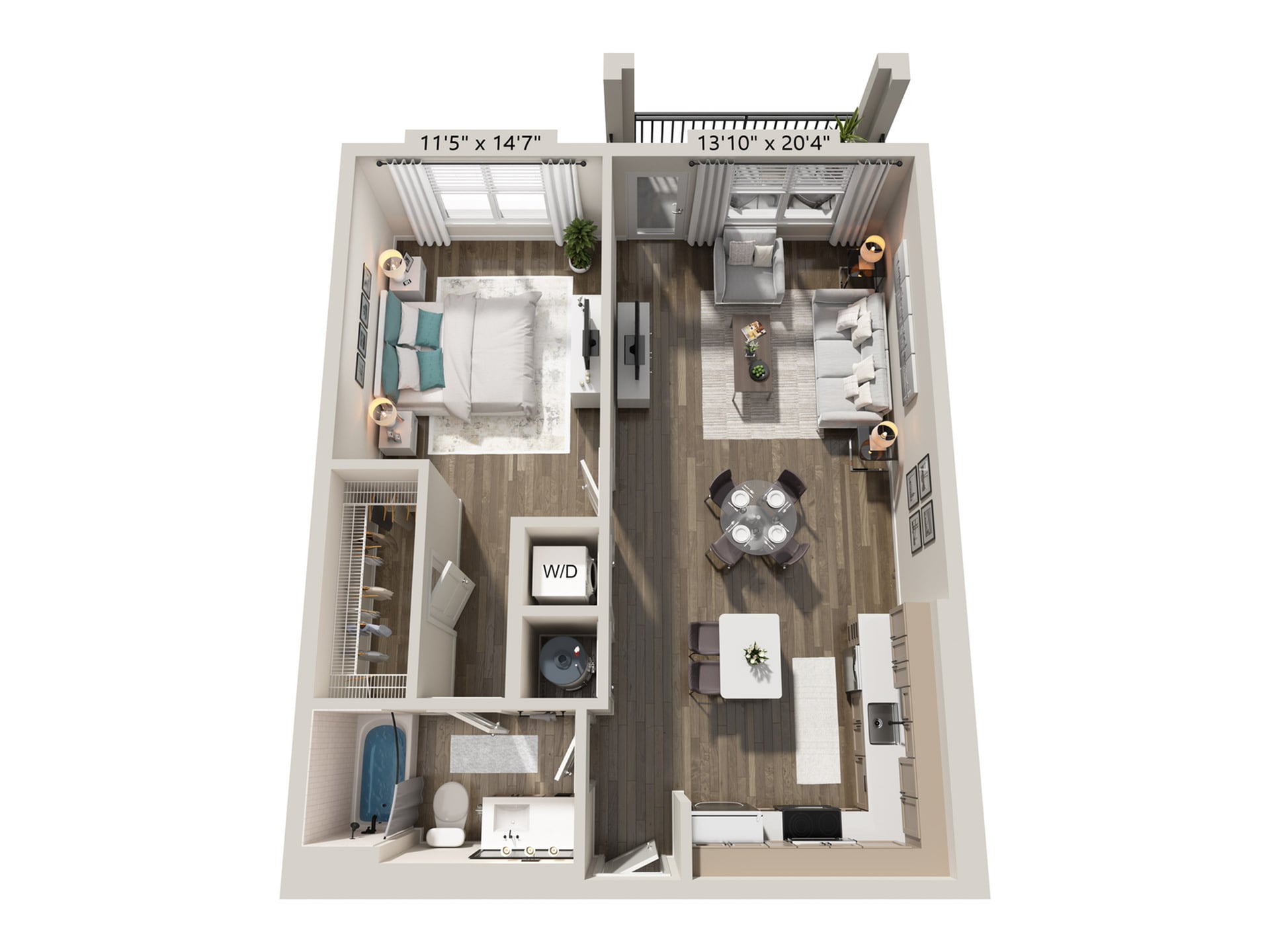 A2.1 floor plan