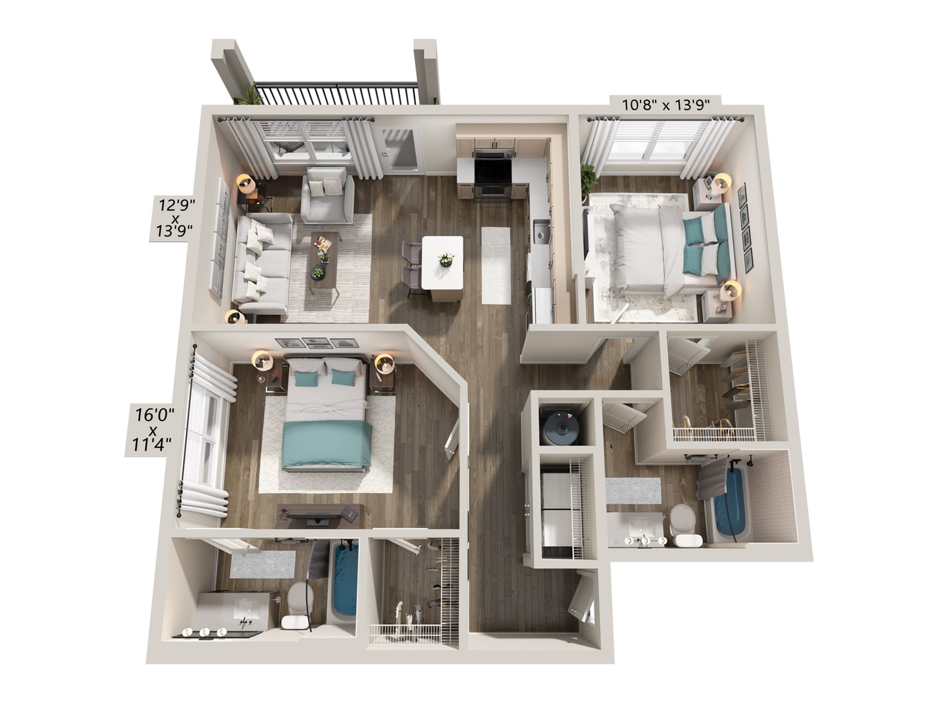 B2 floor plan