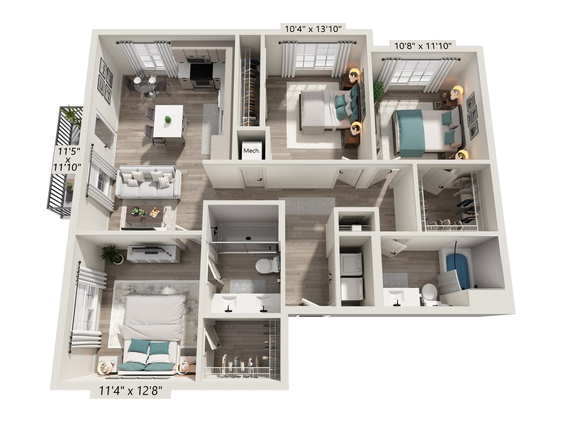 C1 floor plan