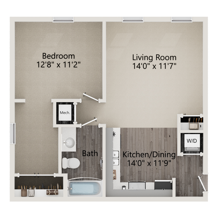 A3 floor plan
