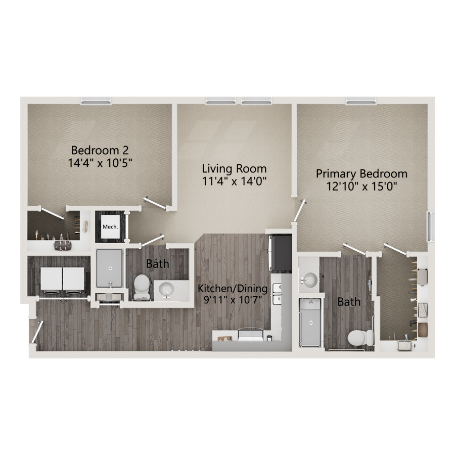H2 floor plan