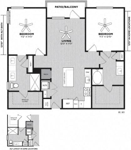 Sabal floor plan