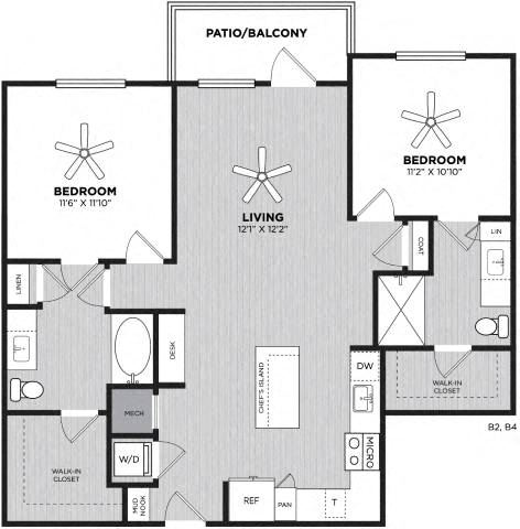 Cypress floor plan