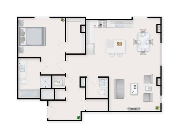 Penthouse 2 floor plan