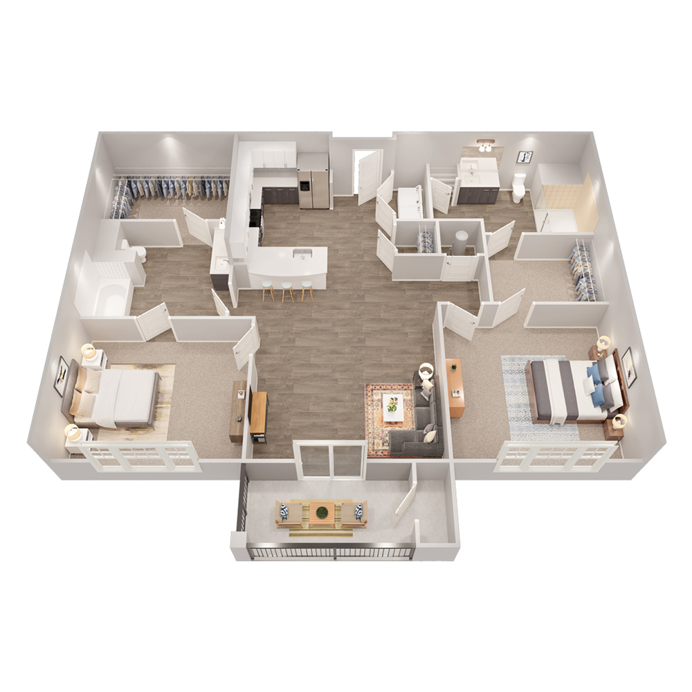 Caroline floor plan