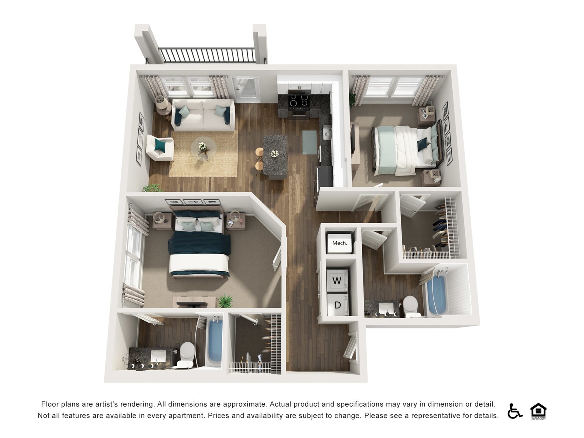 B2 floor plan