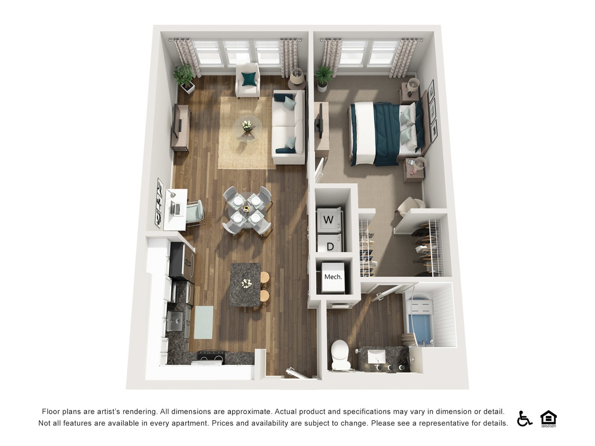 A1 floor plan