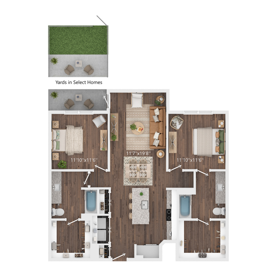 B2 floor plan