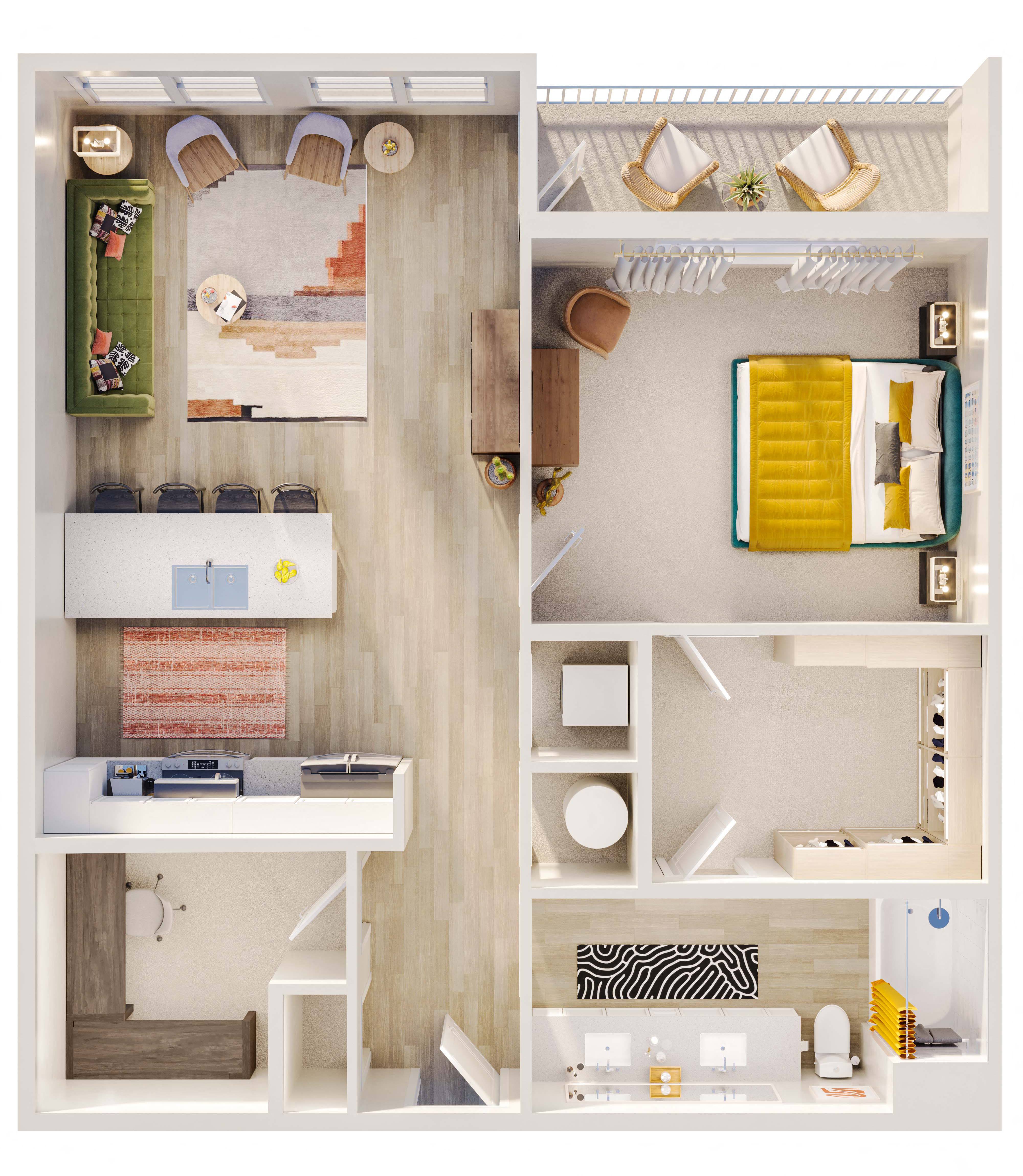 A4D floor plan