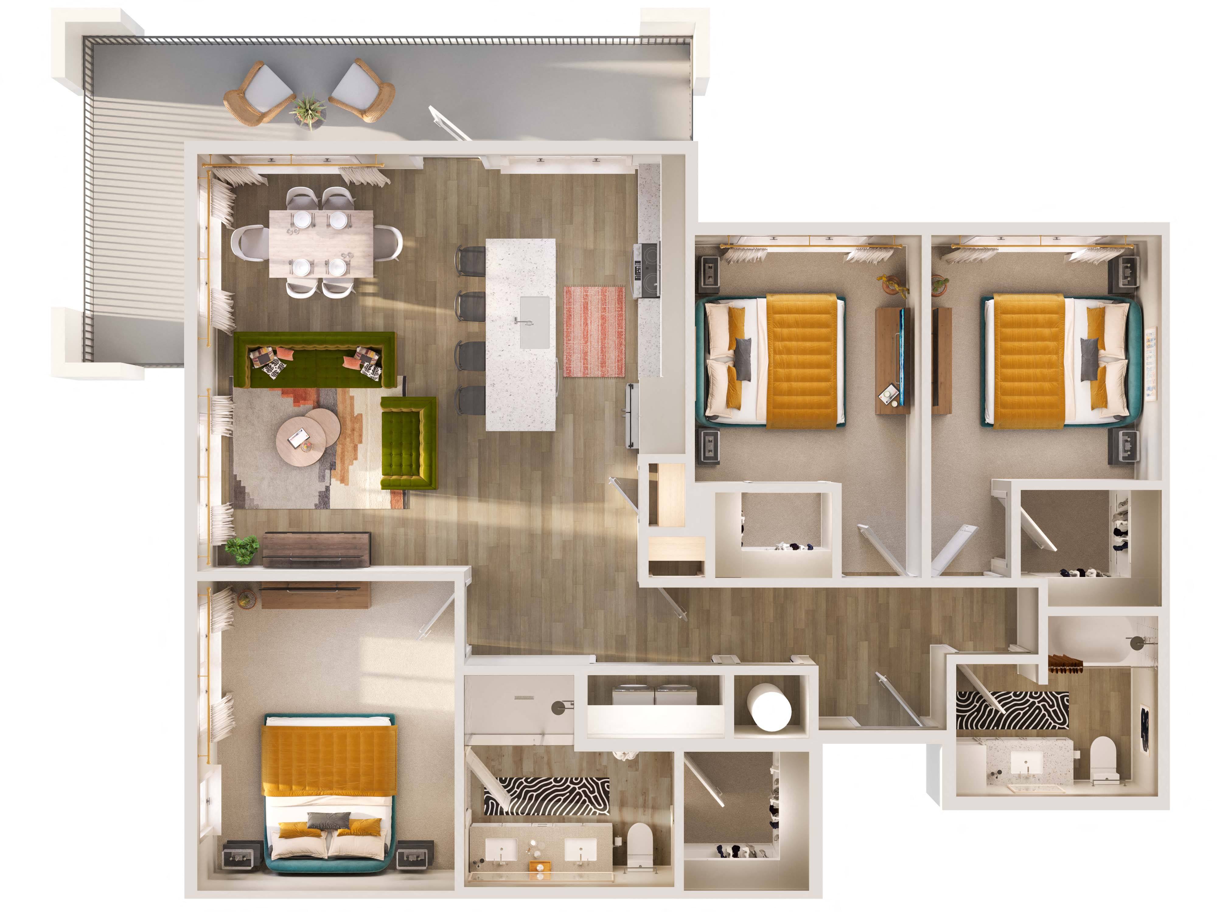 C1 floor plan