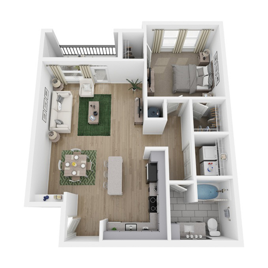 A2 floor plan
